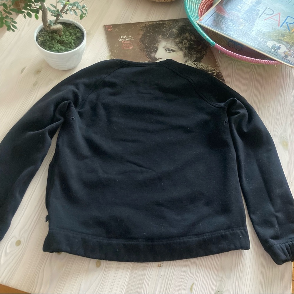 Lululemon Black Snapshot Crew Sweatshirt size 4 - Picture 6 of 7